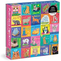 Purr-fect Portraits 500 Piece Family Puzzle von Abrams & Chronicle Books