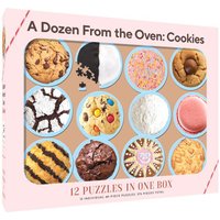 12 Puzzles in One Box: A Dozen from the Oven: Cookies 12 Puzzles in One Box: A Dozen from the Oven: Cookies von Chronicle Books