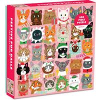 Festive Furballs 500 Piece Puzzle Festive Furballs 500 Piece Puzzle von Galison