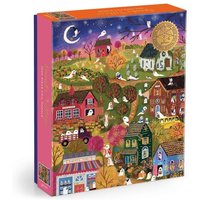 Joy Laforme Spooky Village 1000 Piece Foil Puzzle Joy Laforme Spooky Village 1000 Piece Foil Puzzle von Abrams and Chronicle Books IWUK