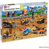 Lego City Construction Zone 100-Piece Puzzle von Abrams & Chronicle