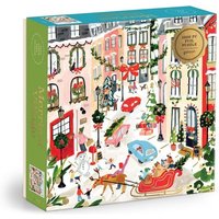 Merriest Village 1000 Piece Foil Puzzle Merriest Village 1000 Piece Foil Puzzle von Abrams & Chronicle
