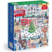 Michael Storrings Christmas Around The World 1500 Piece Puzzle Michael Storrings Christmas Around The World 1500 Piece Puzzle von Abrams & Chronicle