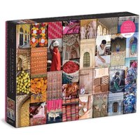 Patterns of India: A Journey Through Colors, Textiles and the Vibrancy of Rajasthan 1000 Piece Puzzle Patterns of India: A Journey Through Colors, Textiles and the Vibrancy of Rajasthan 1000 Piece Puzzle von Galison