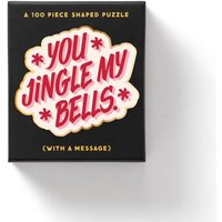 You Jingle My Bells 100 Piece Mini Shaped Puzzle You Jingle My Bells 100 Piece Mini Shaped Puzzle von Abrams & Chronicle