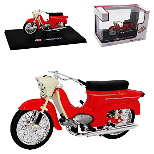 Abrex Jawa 50 Type 21 Rot 1/18 Modell Motorrad Abrex Jawa 50 Type 21 Rot 1/18 Modell Motorrad von Abrex