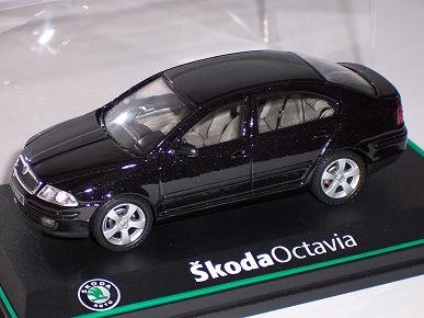 Abrex ?Koda Octavia ii 2 Limousine Black Magic Schwarz 143ab001d 1/43 Modellauto Modell Auto von Abrex