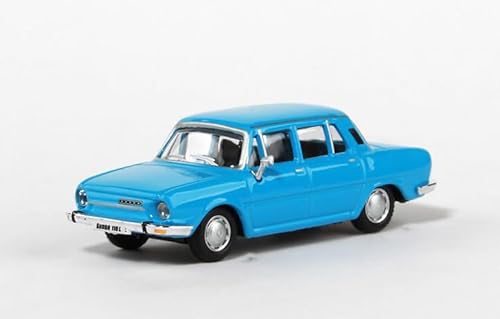 Abrex Skoda 110L (1973) 1:72 Präzise gefertigte Replikate für Sammler – Realistische Details und hochwertige Verarbeitung für Ihre Modellauto-Sammlung Blaues Licht von Abrex