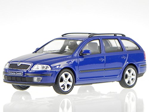 Abrex Skoda Octavia Combi 2005 Dynamic blau Modellauto 143AB-002L 1:43 von Abrex