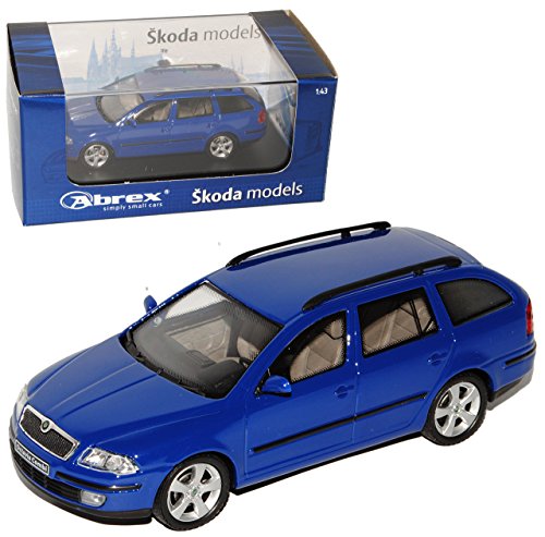 Abrex ?Koda Octavia ii 2 Kombi Combi Blue Dynamic Uni Blau 143ab002l 1/43 Modellauto Modell Auto von Abrex