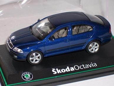 Abrex ?Koda Octavia ii 2 Limousine Deep Sea Blue Metallic Blau 143ab001k 1/43 Modellauto Modell Auto von Abrex