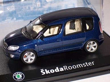 Abrex ?Koda Roomster 2007 Storm Blue Metallic Sturm Blau 143ab007kc 1/43 Modellauto Modell Auto von Abrex