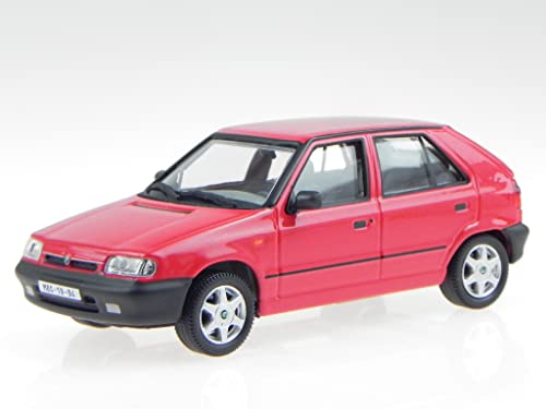 Skoda Felicia 1994 rally rot Modellauto 143ABS709BN Abrex 1:43 von Abrex