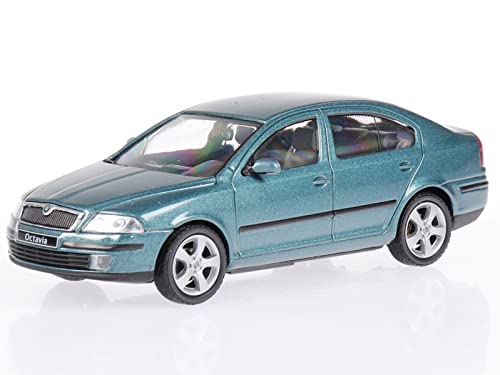 Skoda Octavia 2005 island guen Modellauto 143AB-001Q Abrex 1:43 von Abrex
