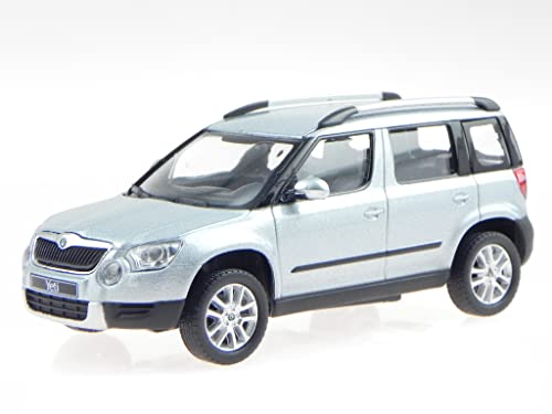 Skoda Yeti aqua blau Modellauto 143AB-014KG Abrex 1:43 von Abrex