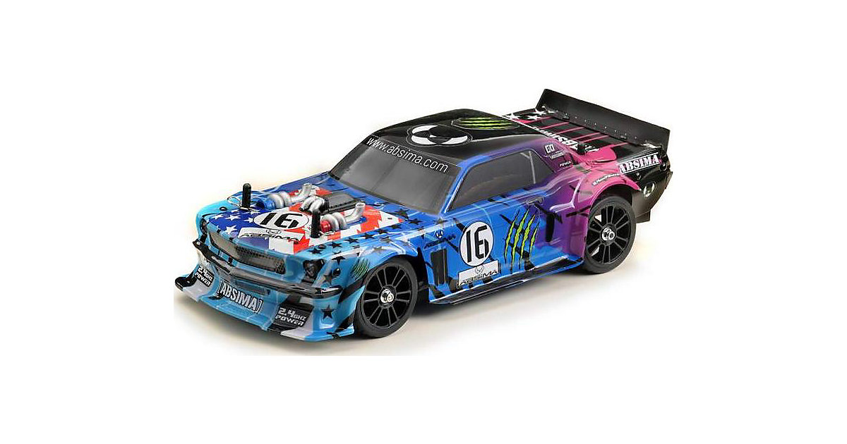 "1:16 EP High Speed Performance Touring Car ""FUN MAKER"" neon genesis 4WD Brushless RTR" grau "1:16 EP High Speed Performance Touring Car ""FUN MAKER"" neon genesis 4WD Brushless RTR" grau von Absima