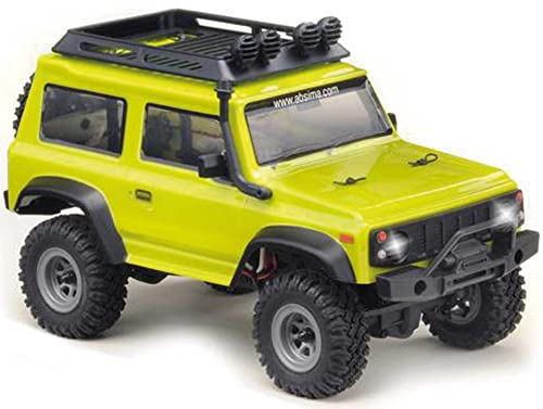 Absima Early Stage Micro Crawler Brushed 1:24 RC Modellauto Elektro Crawler Allradantrieb (4WD) RTR 2,4 GHz von Absima