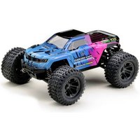Absima MINI AMT Pink, Blau Brushed 1:16 RC Modellauto Elektro Monstertruck Allradantrieb (4WD) RtR 2,4 GHz von Absima