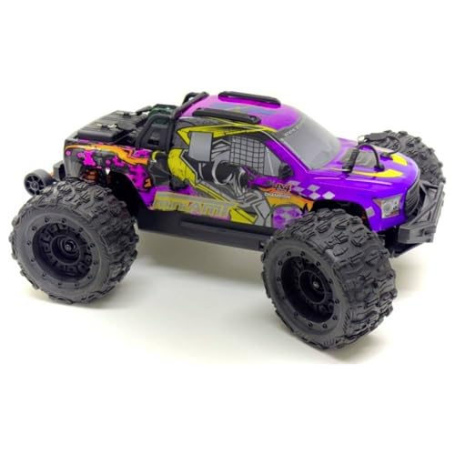Absima Mini AMT Magic Lila Brushless 1:16 RC Modellauto Elektro Monstertruck Allradantrieb (4WD) RTR 2,4 GHz von Absima