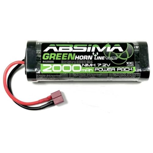 Absima Modellbau-Akkupack (NiMh) 7.2 V 2000 mAh Softcase T-Stecker von Absima