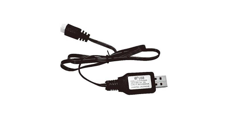 USB Lader (7.4V) schwarz von Absima