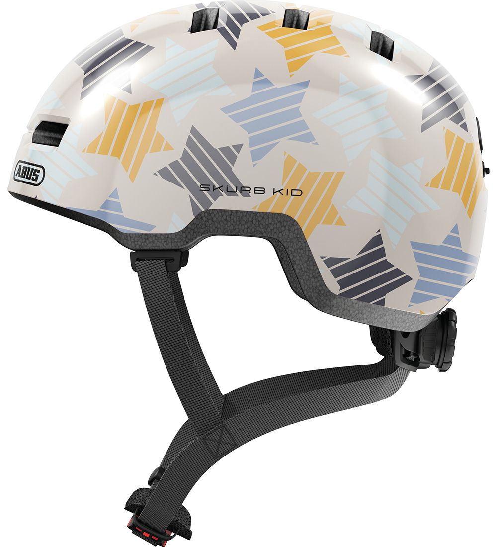 Abus Fahrradhelm - Skurb Kid - Grey Sterne - Abus - 45-51 cm - Fahrradhelme Abus Fahrradhelm - Skurb Kid - Grey Sterne - Abus - 45-51 cm - Fahrradhelme von Abus