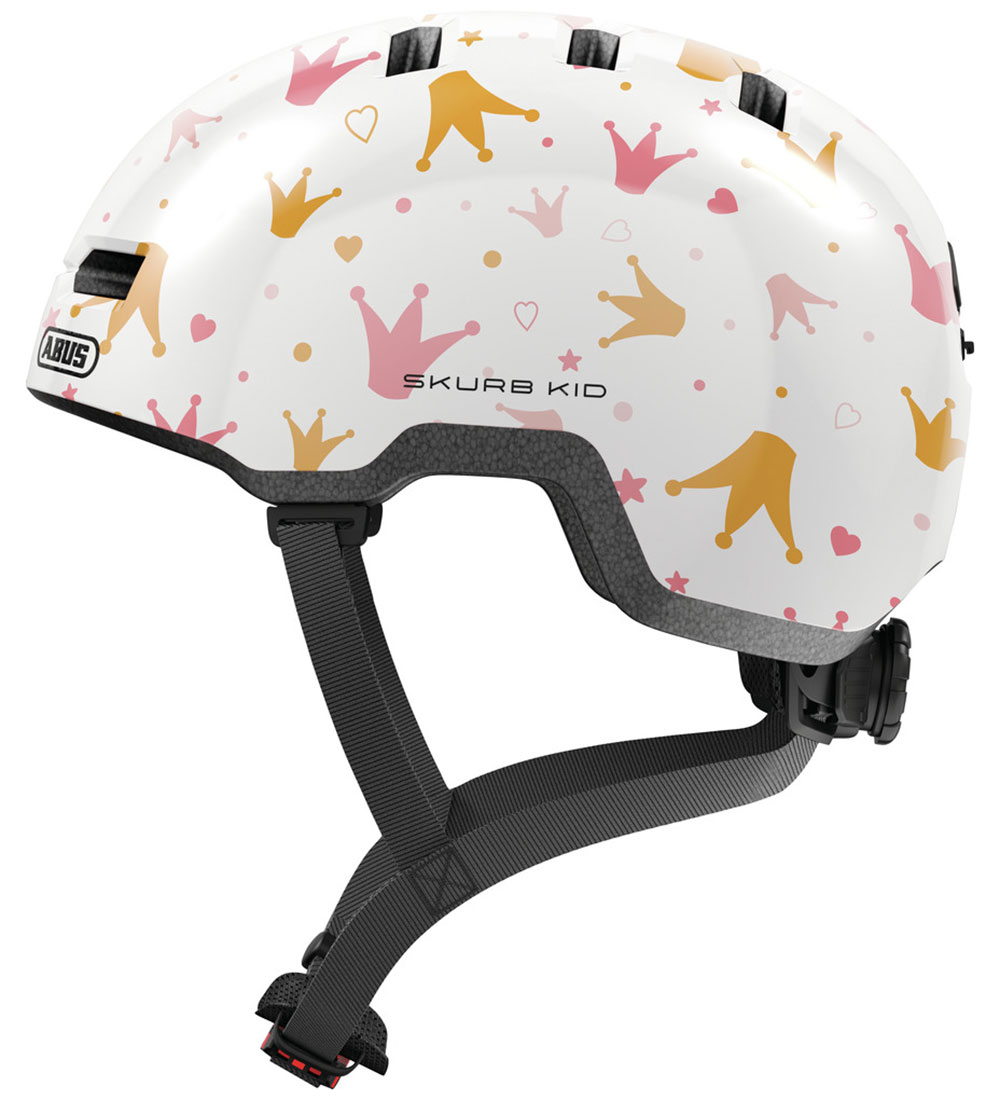 Abus Fahrradhelm - Skurb Kid - White Kronen - Abus - 45-51 cm - Fahrradhelme Abus Fahrradhelm - Skurb Kid - White Kronen - Abus - 45-51 cm - Fahrradhelme von Abus