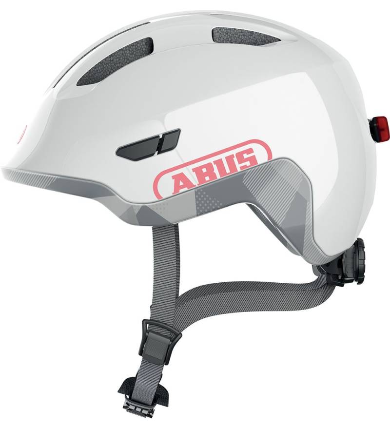 Abus Fahrradhelm - Smiley 3.0 Ace LED - Glänzend White - Abus - 45-51 cm - Fahrradhelme Abus Fahrradhelm - Smiley 3.0 Ace LED - Glänzend White - Abus - 45-51 cm - Fahrradhelme von Abus