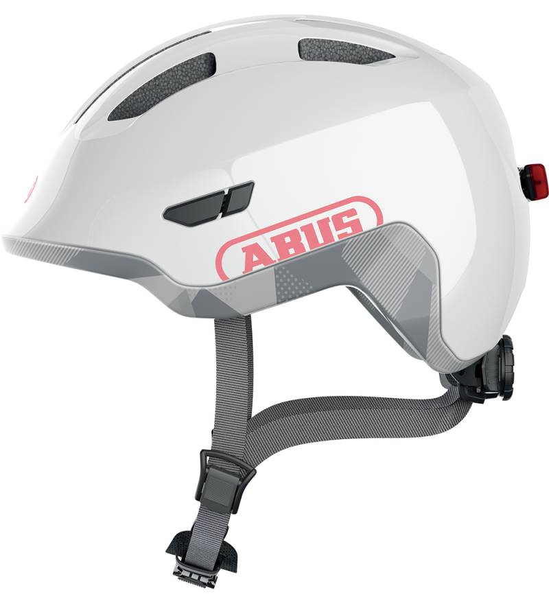 Abus Fahrradhelm - Smiley 3.0 Ace LED - Glänzend White - Abus - 50-54 cm - Fahrradhelme Abus Fahrradhelm - Smiley 3.0 Ace LED - Glänzend White - Abus - 50-54 cm - Fahrradhelme von Abus