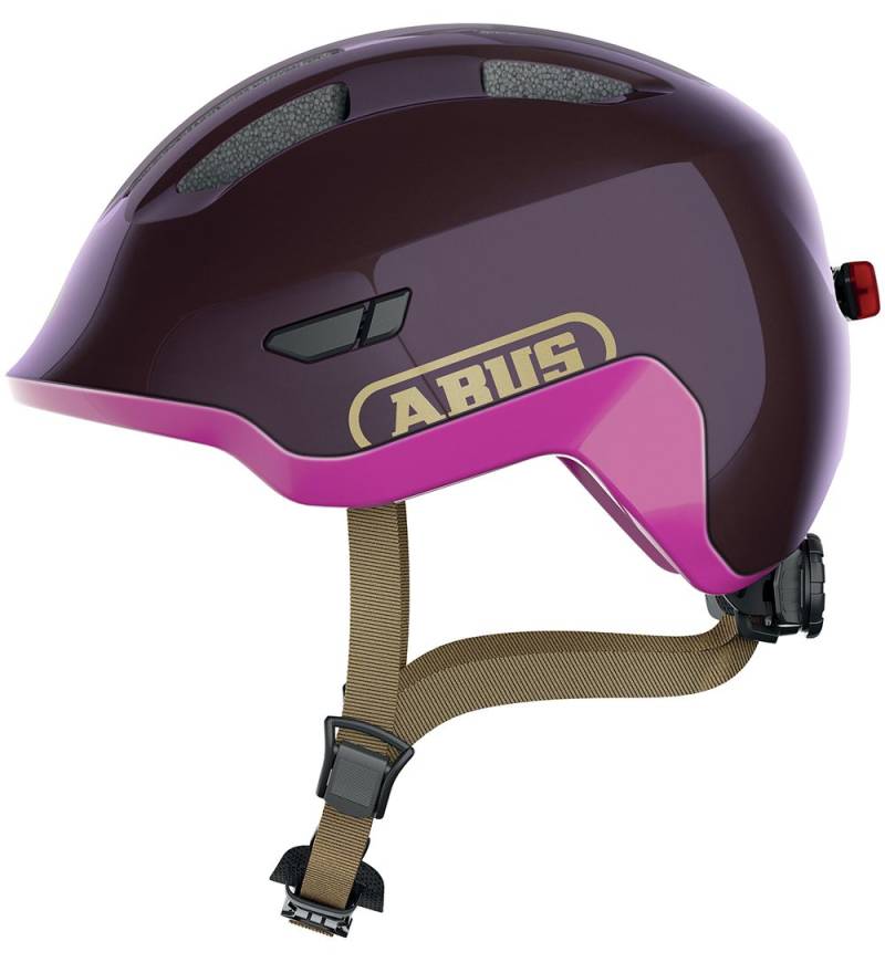 Abus Fahrradhelm - Smiley 3.0 Ace LED - Royal Purple - Abus - 45-51 cm - Fahrradhelme Abus Fahrradhelm - Smiley 3.0 Ace LED - Royal Purple - Abus - 45-51 cm - Fahrradhelme von Abus