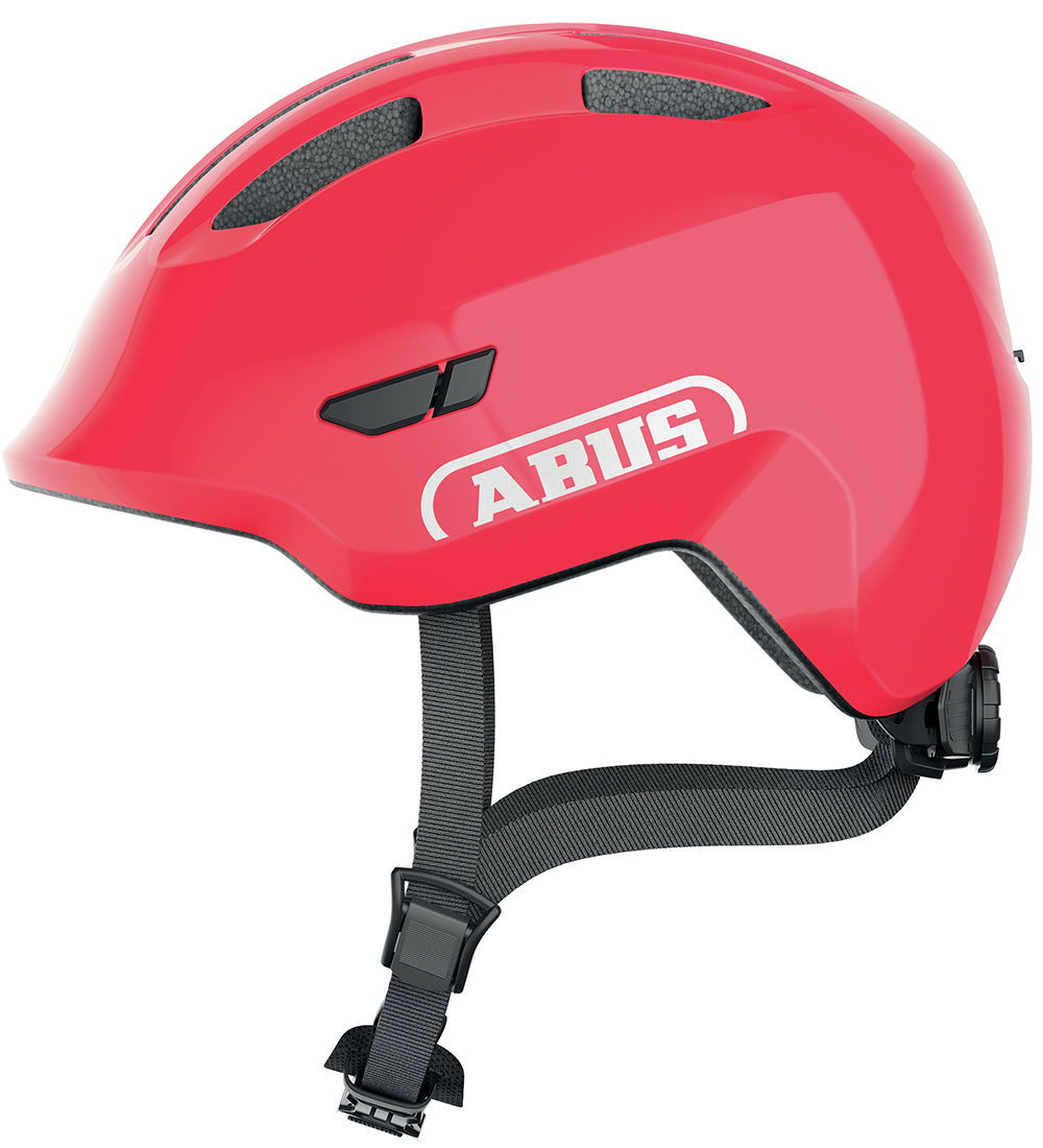 Abus Fahrradhelm - Smiley 3.0 - Glänzendes Rot - Abus - 50-54 cm - Fahrradhelme Abus Fahrradhelm - Smiley 3.0 - Glänzendes Rot - Abus - 50-54 cm - Fahrradhelme von Abus
