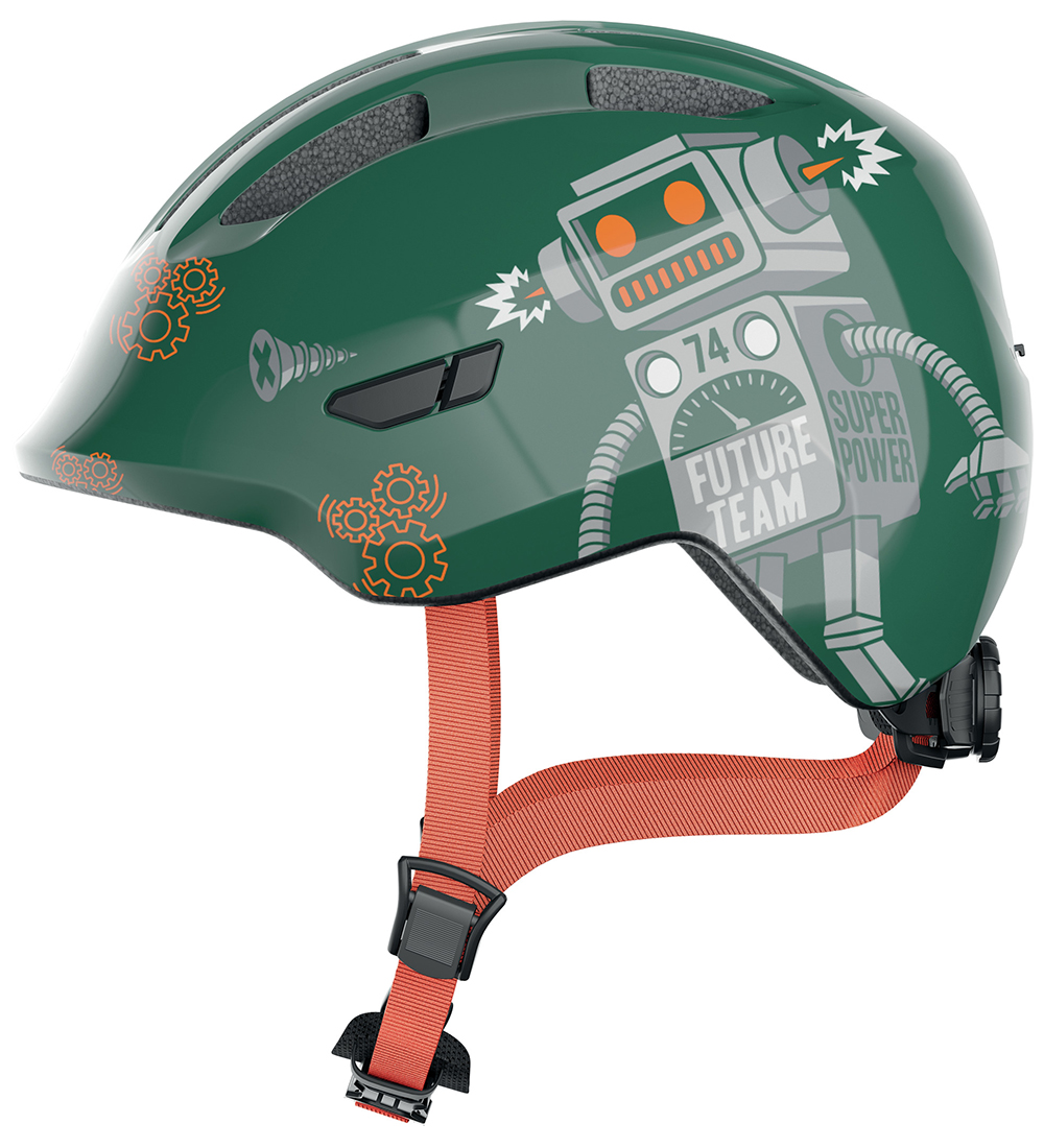 Abus Fahrradhelm - Smiley 3.0 - Green Robo - Abus - 50-54 cm - Fahrradhelme Abus Fahrradhelm - Smiley 3.0 - Green Robo - Abus - 50-54 cm - Fahrradhelme von Abus