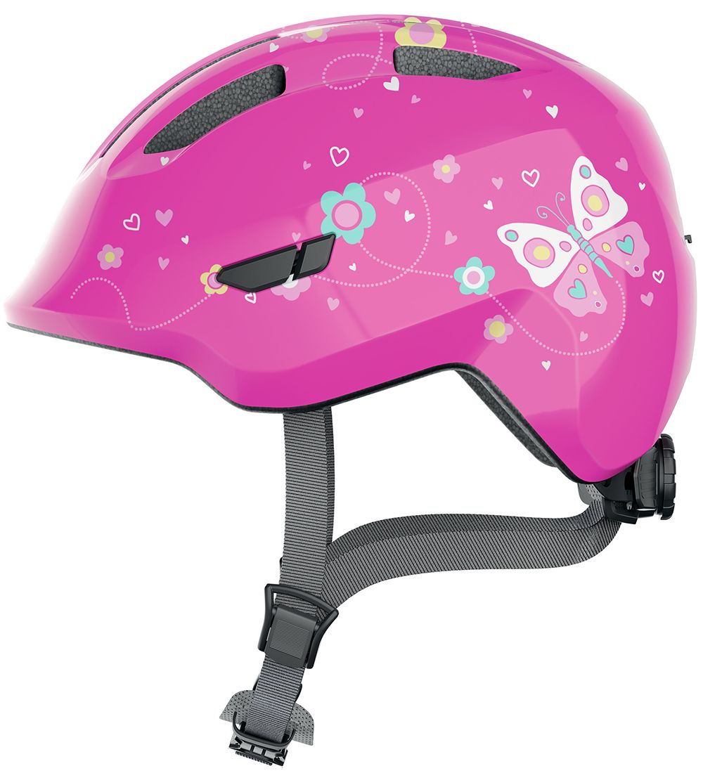 Abus Fahrradhelm - Smiley 3.0 - Pink Fliege - Abus - 45-51 cm - Fahrradhelme von Abus