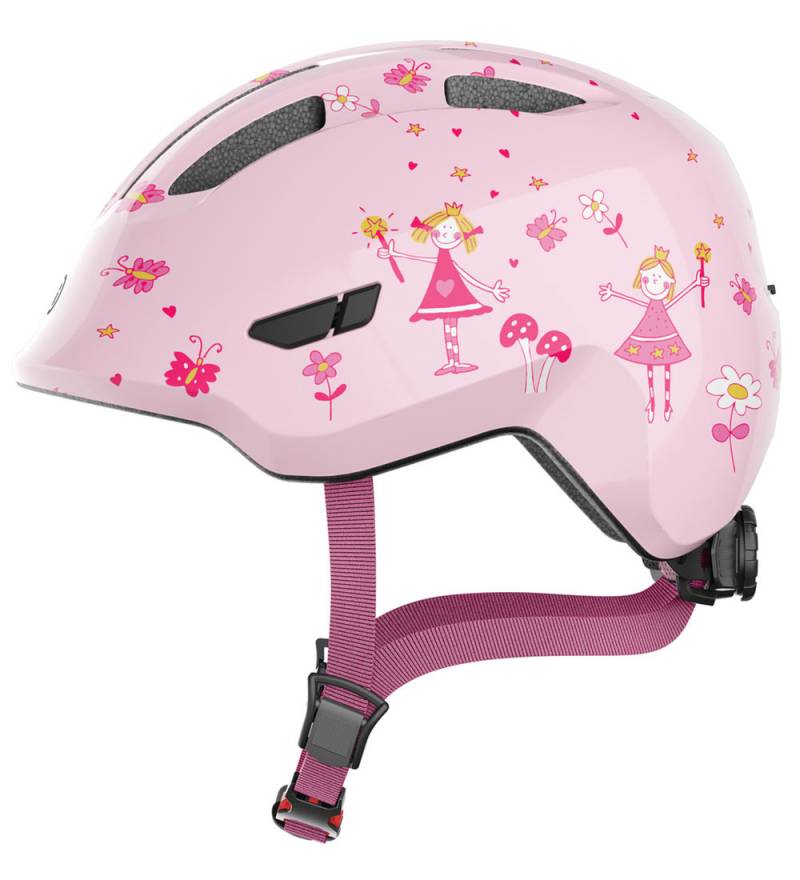 Abus Fahrradhelm - Smiley 3.0 - Rose Princess - Abus - 51-55 cm - Fahrradhelme Abus Fahrradhelm - Smiley 3.0 - Rose Princess - Abus - 51-55 cm - Fahrradhelme von Abus