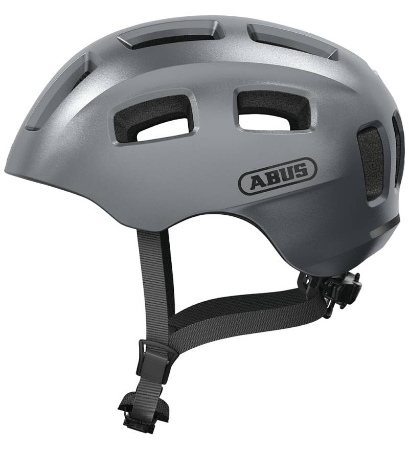 Abus Fahrradhelm - Youn-I 2.0 - Graphitsilber - Abus - 48-54 cm - Fahrradhelme Abus Fahrradhelm - Youn-I 2.0 - Graphitsilber - Abus - 48-54 cm - Fahrradhelme von Abus