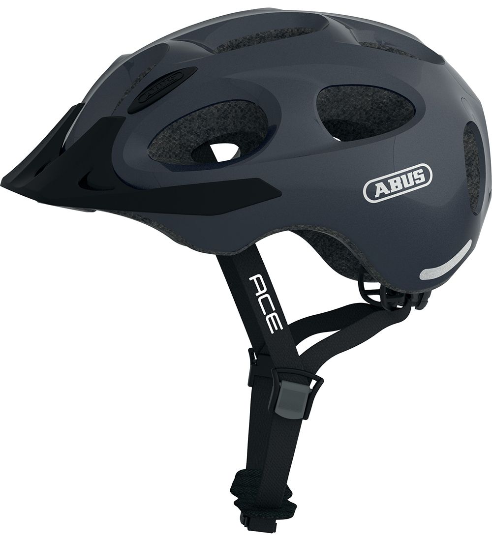 Abus Fahrradhelm - Youn-I Ace - Funkelnd Titan - Abus - 48-54 cm - Fahrradhelme Abus Fahrradhelm - Youn-I Ace - Funkelnd Titan - Abus - 48-54 cm - Fahrradhelme von Abus