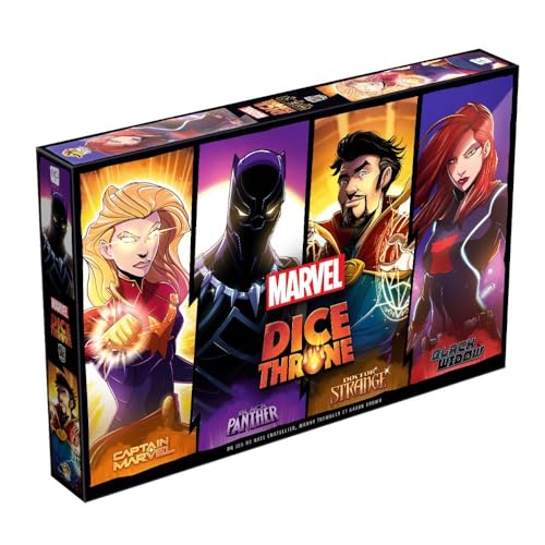 Abysse Corp Dice Throne Marvel - Captain Marvel, Black Panther, Dr. Strange, Black Widow - Türkische Version Abysse Corp Dice Throne Marvel - Captain Marvel, Black Panther, Dr. Strange, Black Widow - Türkische Version von Abysse Corp