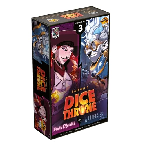 Dice Throne S2: Artificier VS Pirate Maudite – Französische Version Dice Throne S2: Artificier VS Pirate Maudite – Französische Version von Abysse Corp
