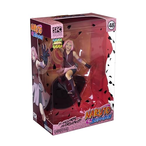 Abysse Corp Naruto Shippuden Actionfigur Sakura 1:10 Scale Bedruckt, aus PVC, in Geschenkverpackung. von ABYstyle Studio