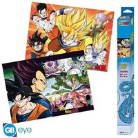 ABYstyle - Dragon Ball Saiyans Chibi Poster Set von Abysse Corps