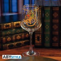 HARRY POTTER - Stemmed glass - "Hogwarts Crest" von Abysse Corps