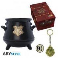 HARRY POTTER - Pack premium 3D mug+3D Keychain+Pin Hogwarts' suitcase von Abysse Corps