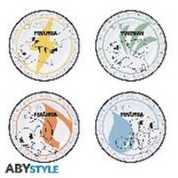 POKEMON - Set of 4 Plates - Starters + Pikachu POKEMON - Set of 4 Plates - Starters + Pikachu von ABYSSE CORP S.A.S