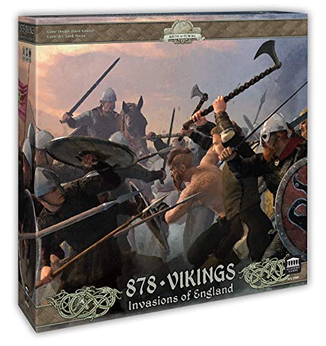 Academy Games - Birth of Europe 878 Vikings Invasion of England - Board Game - Ages 12 and Up - 2-4 Players - English Version von Academy Games