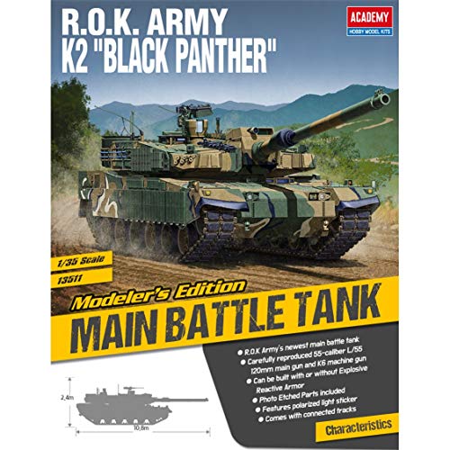 Academy 13511 ROK Army K2 Black Panther, Maßstab 1:35 Academy 13511 ROK Army K2 Black Panther, Maßstab 1:35 von Academy Models