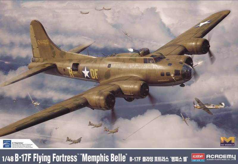 B-17F Flying Fortress Memphis Belle B-17F Flying Fortress Memphis Belle von Academy Plastic Model