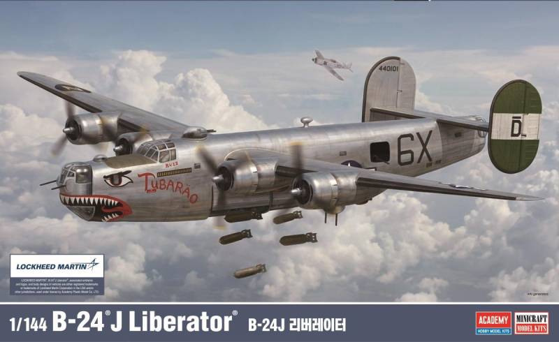 B-24J Liberator B-24J Liberator von Academy Plastic Model