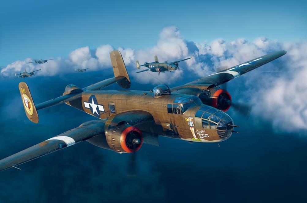 B-25J Mitchell Glazed Nose B-25J Mitchell Glazed Nose von Academy Plastic Model