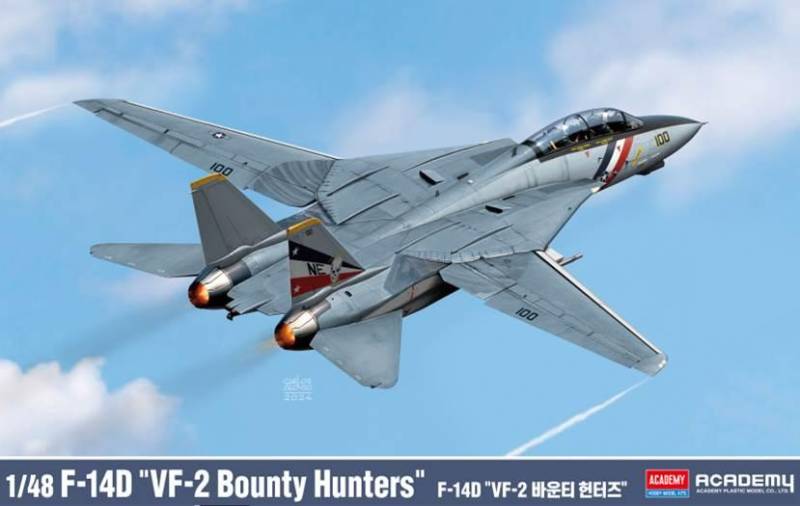 F14D, VF-2 Bounty Hunter von Academy Plastic Model