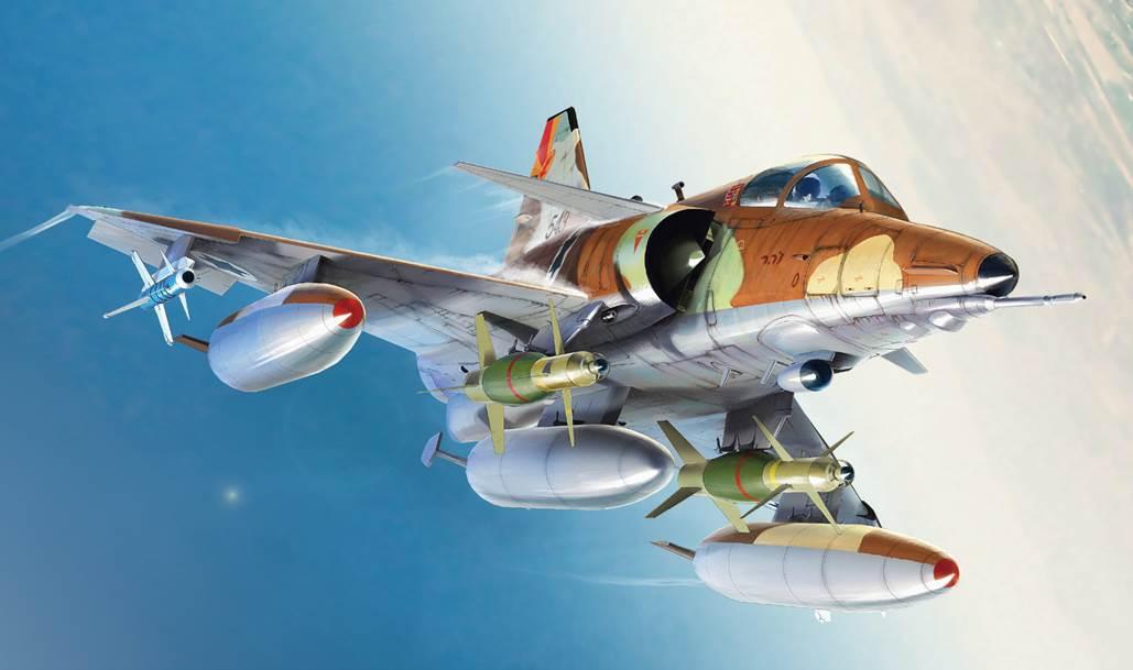 Kfir C2/C7 von Academy Plastic Model